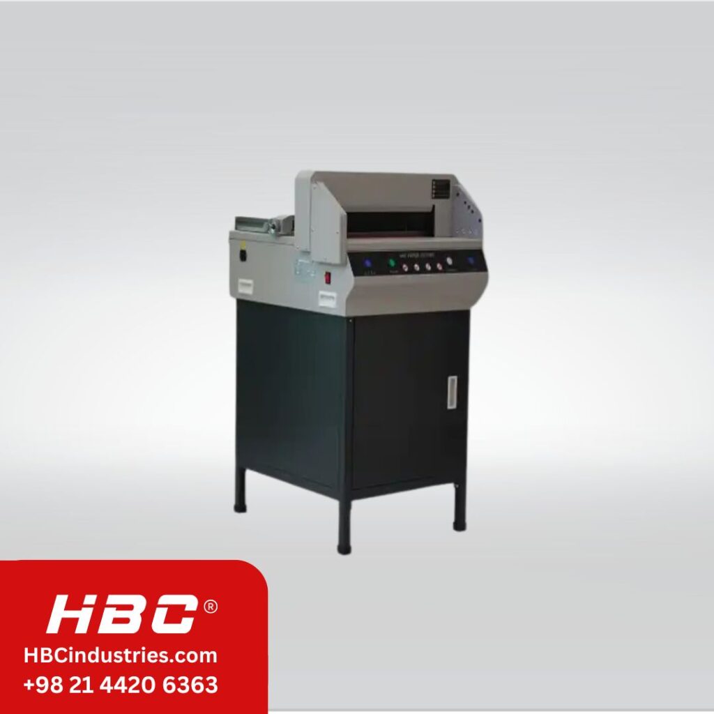 دستگاه برش کاغذ نیمه اتوماتیک برقی