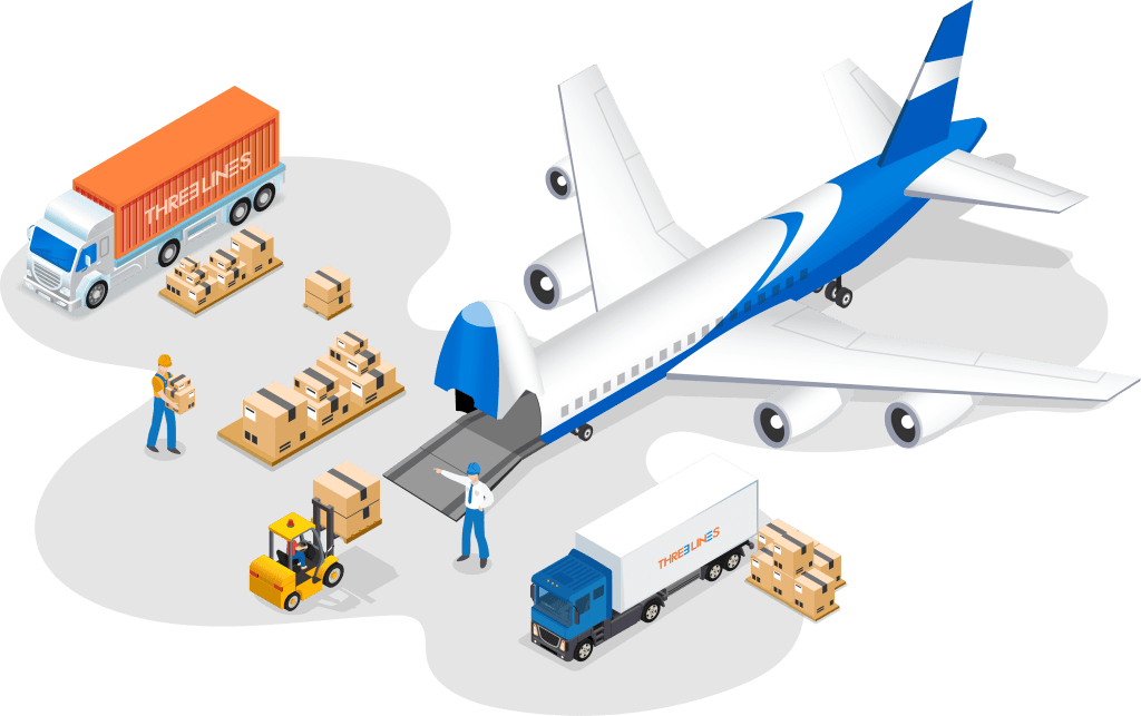 air freight 1 واردات از چین