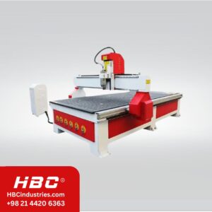 دستگاه CNC با میز وکیوم و تول چینج