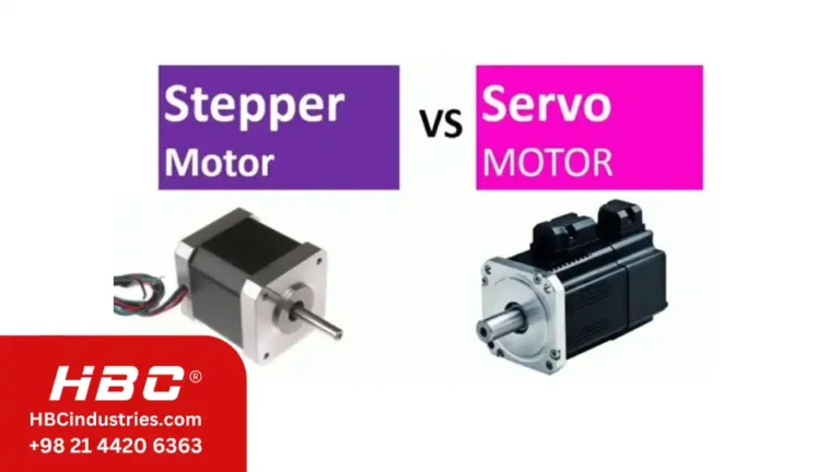 تفاوت بین  استپ موتور  و سروو موتور