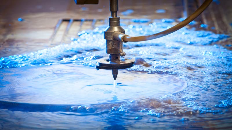 برش سنگ با آب (Water Jet Cutting)