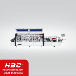 دستگاه PVC لبه چسبان 6 ایستگاه کرنر زن