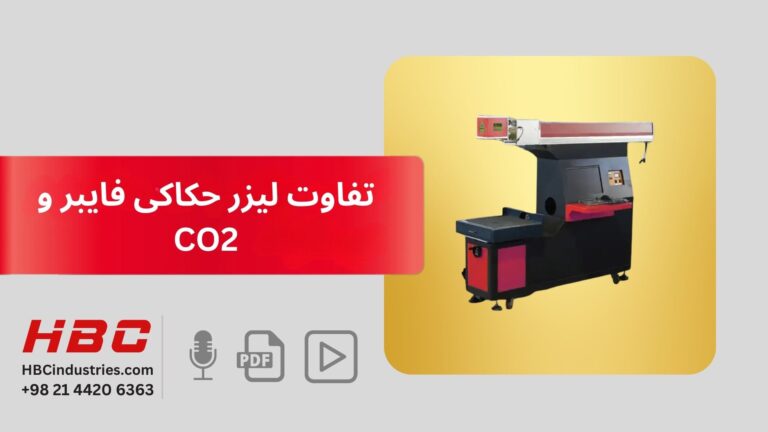 تفاوت لیزر حکاکی فایبر و CO2