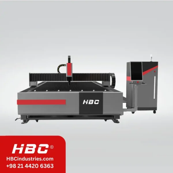 دستگاه لیزر برش فلزات 2.5x12m 1.5KW