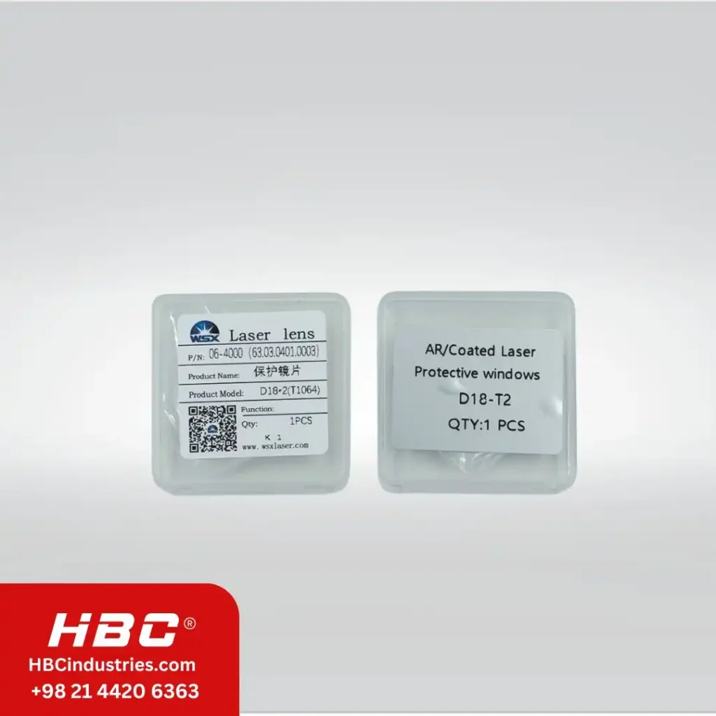 شیشه محافظ دستگاه جوش لیزر