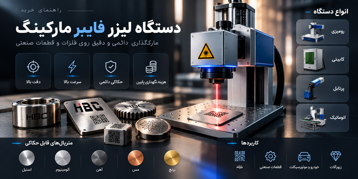 دستگاه لیزر فایبر مارکینگ
